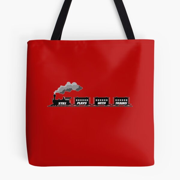 Item preview, Still Plays With Trains Funny Railfan designed and sold by OliviaGbyKyro.