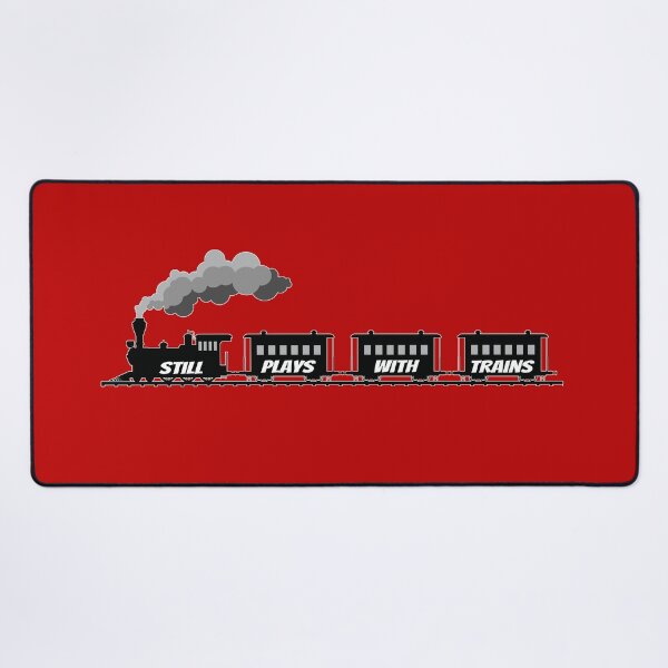 Item preview, Still Plays With Trains Funny Railfan designed and sold by OliviaGbyKyro.