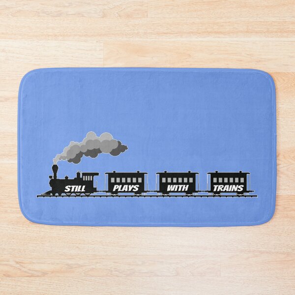 Item preview, Still Plays With Trains Funny Railfan designed and sold by OliviaGbyKyro.