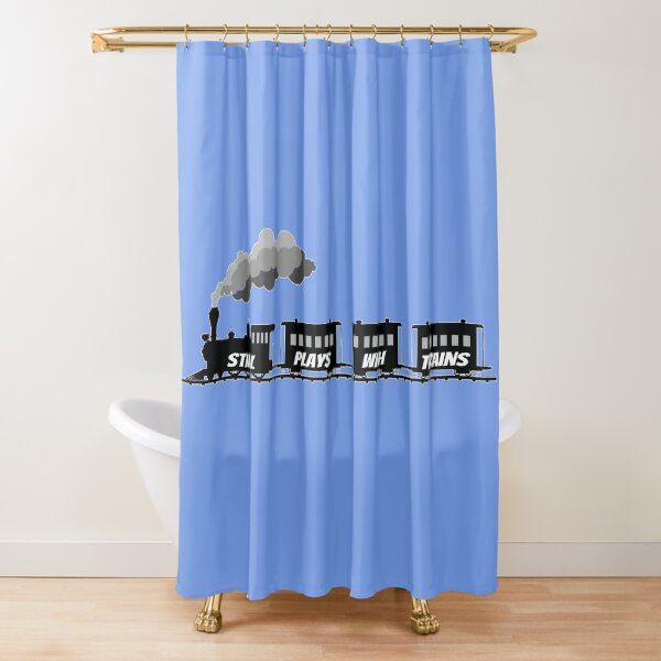 Item preview, Still Plays With Trains Funny Railfan designed and sold by OliviaGbyKyro.