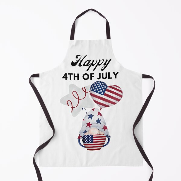 Item preview, Happy 4th of July Gnome in a Tea Cup  designed and sold by Jennykies.
