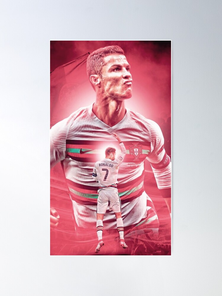 Ronaldo Jersey Away UEFA 2022 Poster for Sale by cartmaxx2