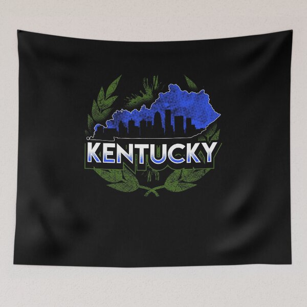 Item preview, Kentucky Map Buildings Graphic Design designed and sold by jaybeebrands.