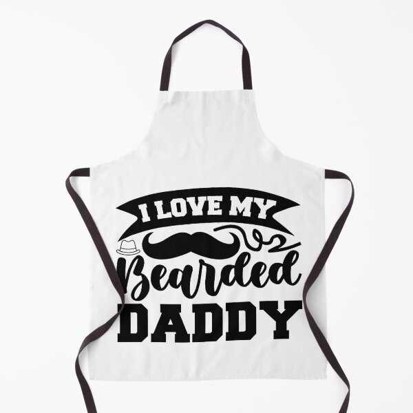 Item preview, I Love My Bearded Daddy Tee Design Gift Idea for Fathers' Day - Funny and Cool Gift for Fathers designed and sold by Prince - Bestseller ★★★★★.