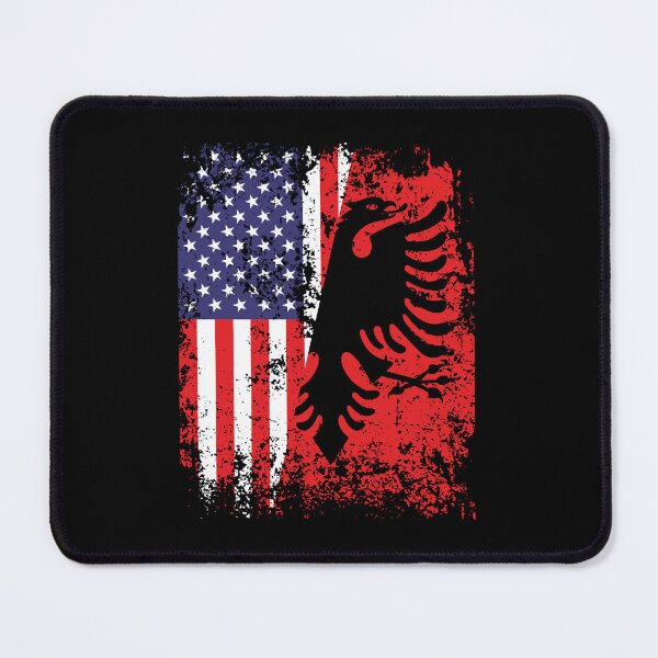 Item preview, Albanian American Flag Outfit Patriotic USA Albania Flag designed and sold by mejeoshop.