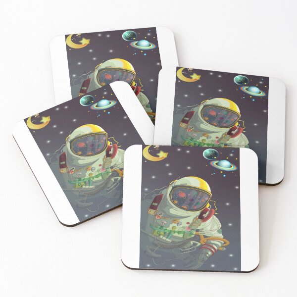Item preview, Cute Astronaut design Fly In Space designed and sold by Artw0rld.