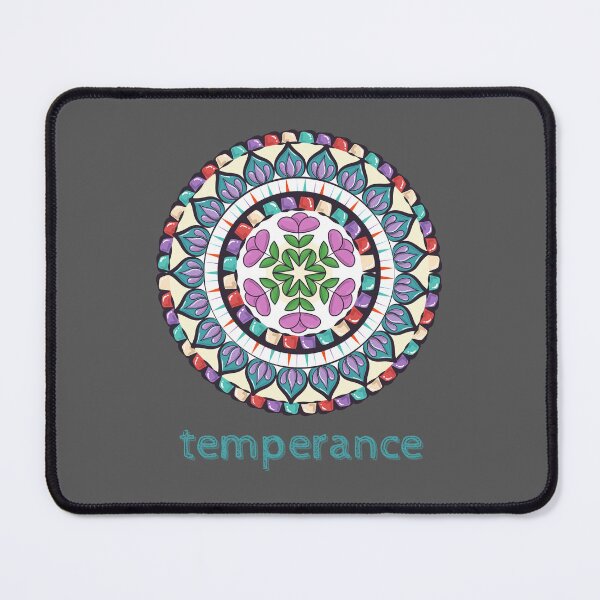 Item preview, Temperance Mandala Design designed and sold by PapitosPlace.