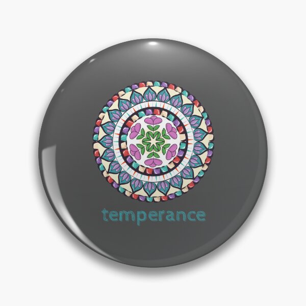 Item preview, Temperance Mandala Design designed and sold by PapitosPlace.