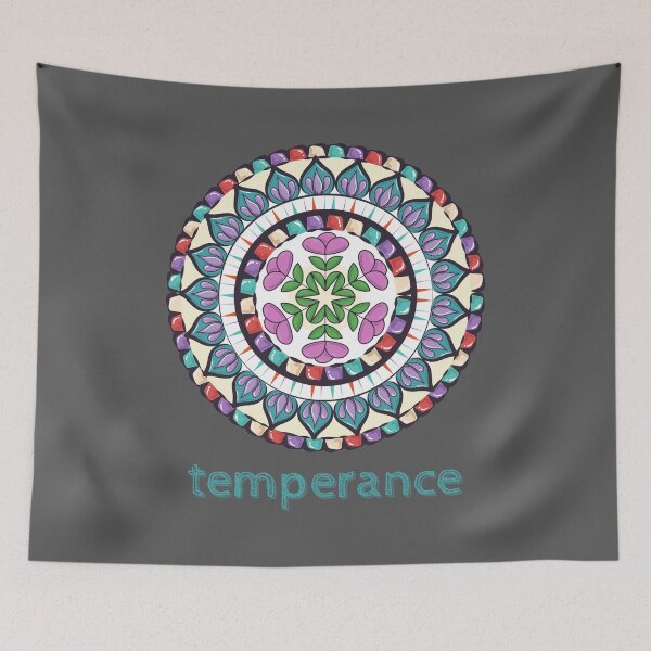 Item preview, Temperance Mandala Design designed and sold by PapitosPlace.