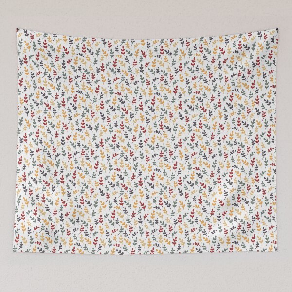 Item preview, Simple autumn leaf pattern. Seamless doodle background.  designed and sold by illucesco.