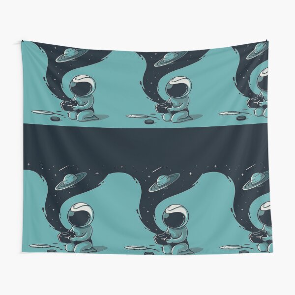 Copy of Cute Astronaut design Fly In Space Tapestry