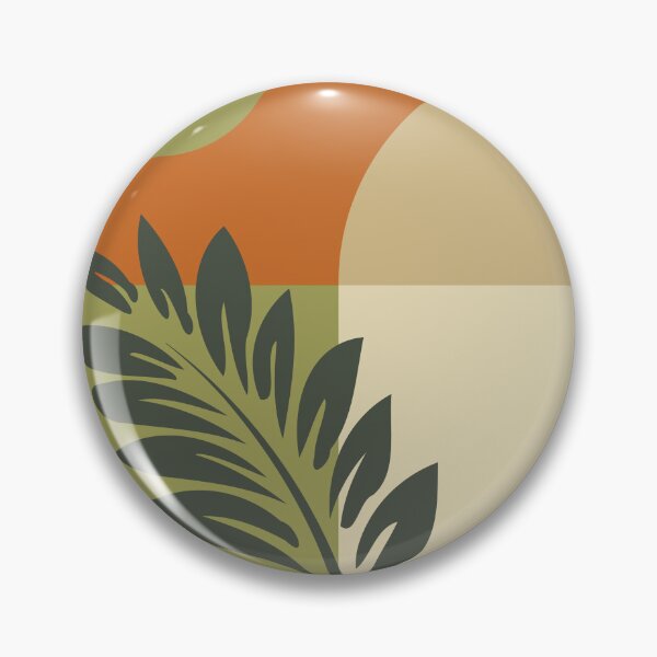 Item preview, Geometrical Shapes and Leaf with Earth Colors designed and sold by cerenalkan.