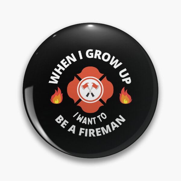 Item preview, When I grow up I want to be a fireman designed and sold by GasconyPassion.
