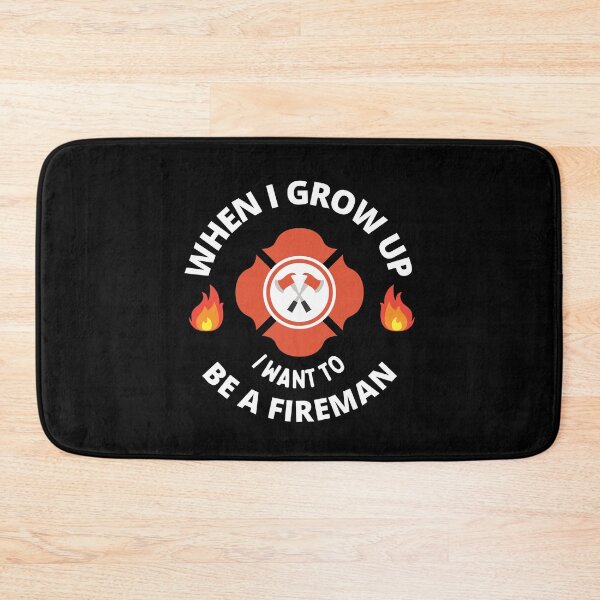 Item preview, When I grow up I want to be a fireman designed and sold by GasconyPassion.