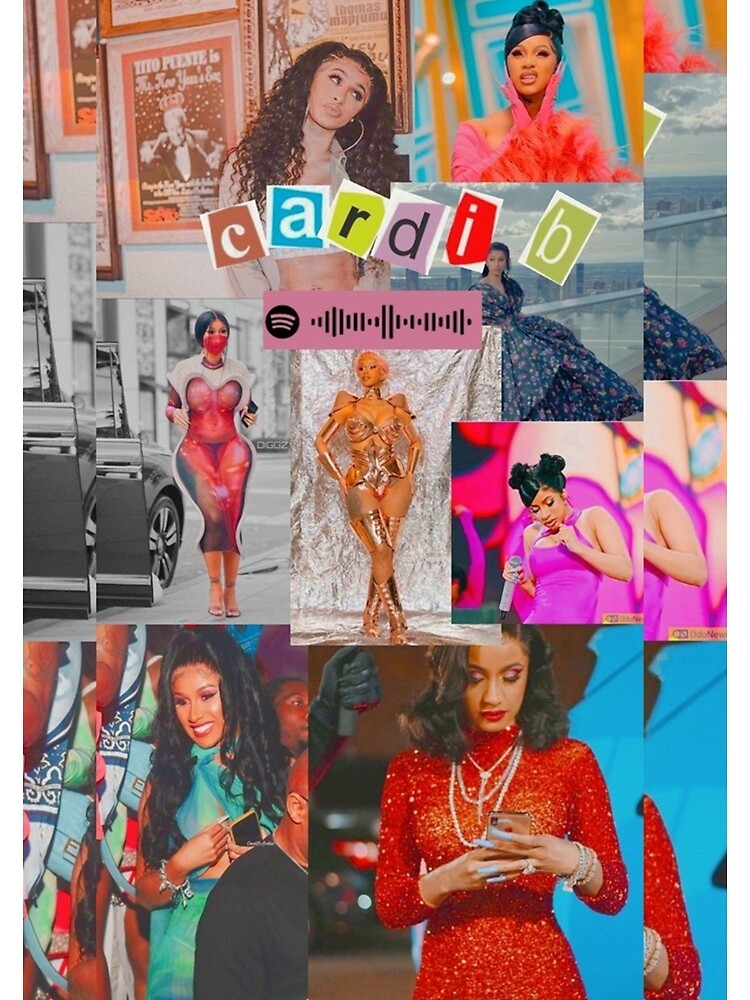 "Cardi B" Poster For Sale By Byrd-Maureen | Redbubble