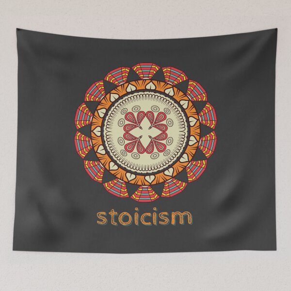 Item preview, Stoicism Mandala Design designed and sold by PapitosPlace.