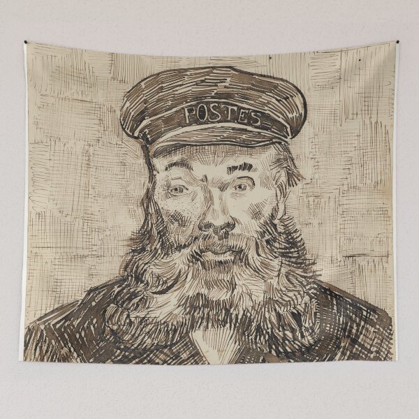 Item preview, Vincent Van Gogh - Portrait of Joseph Roulin (1888)   designed and sold by amrmab.