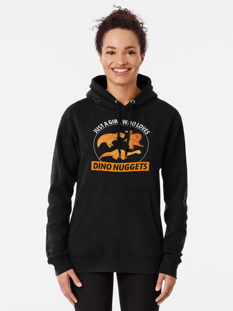 Chicken Nugget Fast Food Dinosaur Dino Animal Lovers Pullover Hoodie for Sale by TastefulTees Redbubble