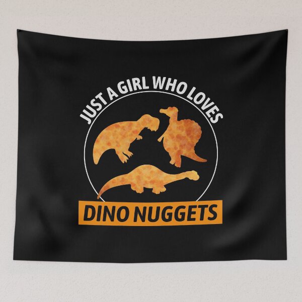 Item preview, Chicken Nugget Fast Food Dinosaur Dino Animal Lovers designed and sold by TastefulTees.