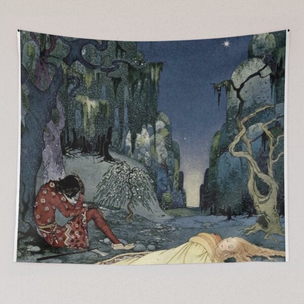 Item preview, The Sleeping Princess  designed and sold by ArtHistoryLover.