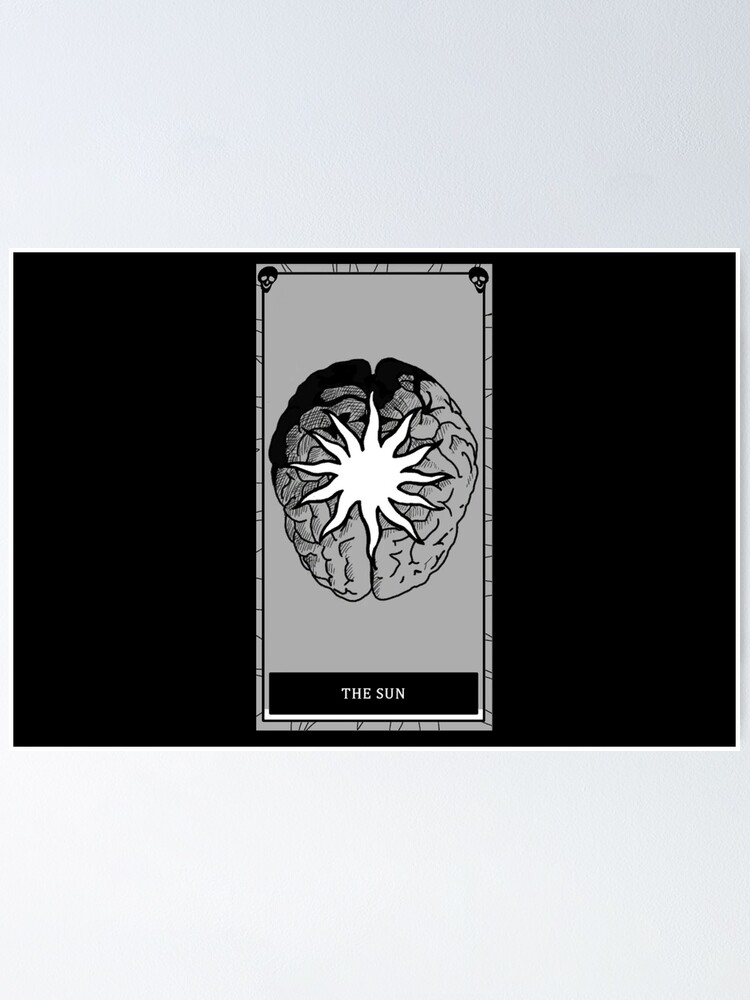 "Phasmophobia The Sun tarot card" Poster for Sale by NovocainArt