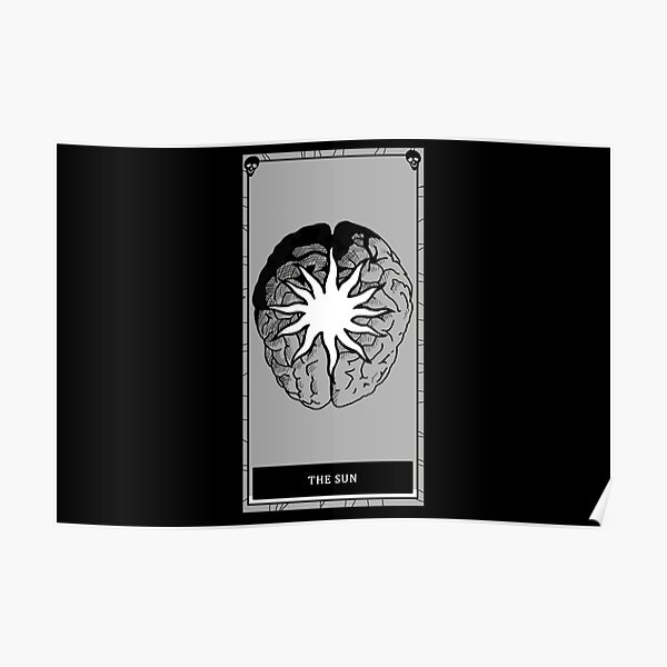 "Phasmophobia The Sun tarot card" Poster for Sale by NovocainArt