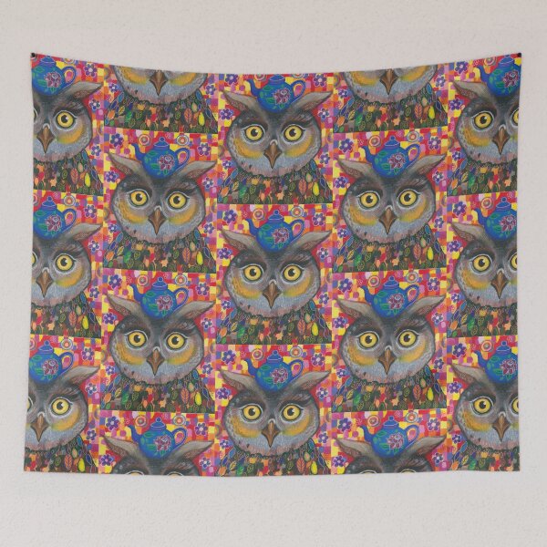Item preview, Owl Teatime designed and sold by Lynda Bell.