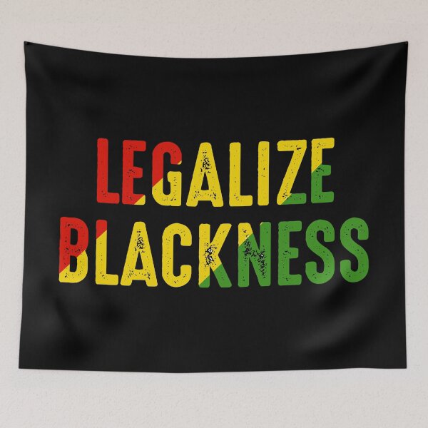 Item preview, Legalize Blackness Black Pride Pro Black History BLM designed and sold by haselshirt.
