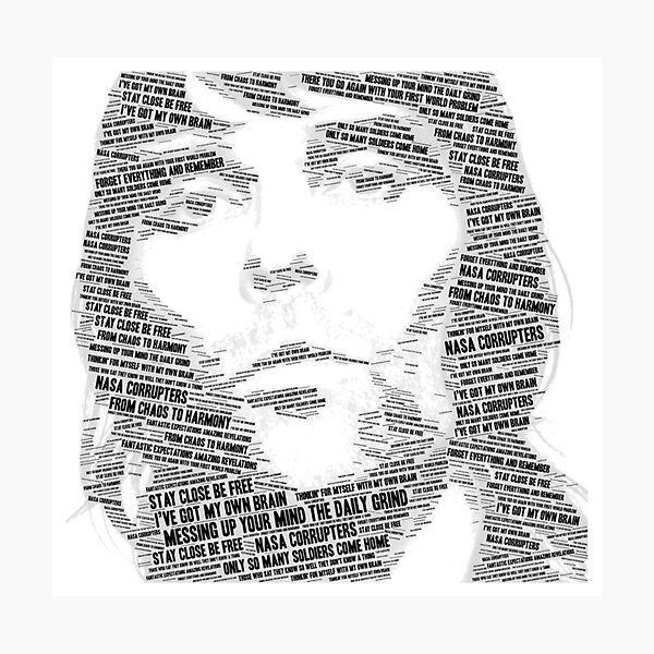 Item preview, Ian Brown lyrics word art design designed and sold by Enkisrealm.