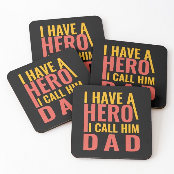 Item preview, I Have A Hero I Call Him Dad designed and sold by BhavyaBathla.