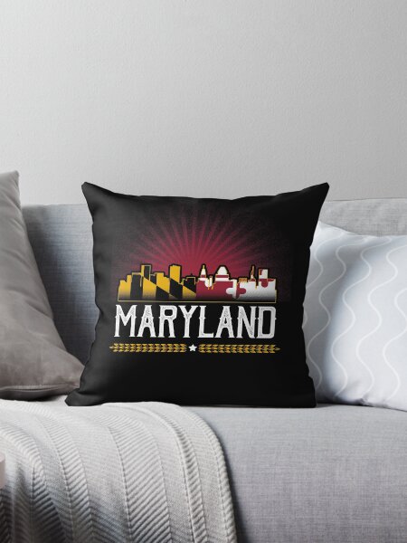 Aperçu de l'œuvre Conception de carte de bâtiment d'état du Maryland créée et vendue par jaybeebrands.