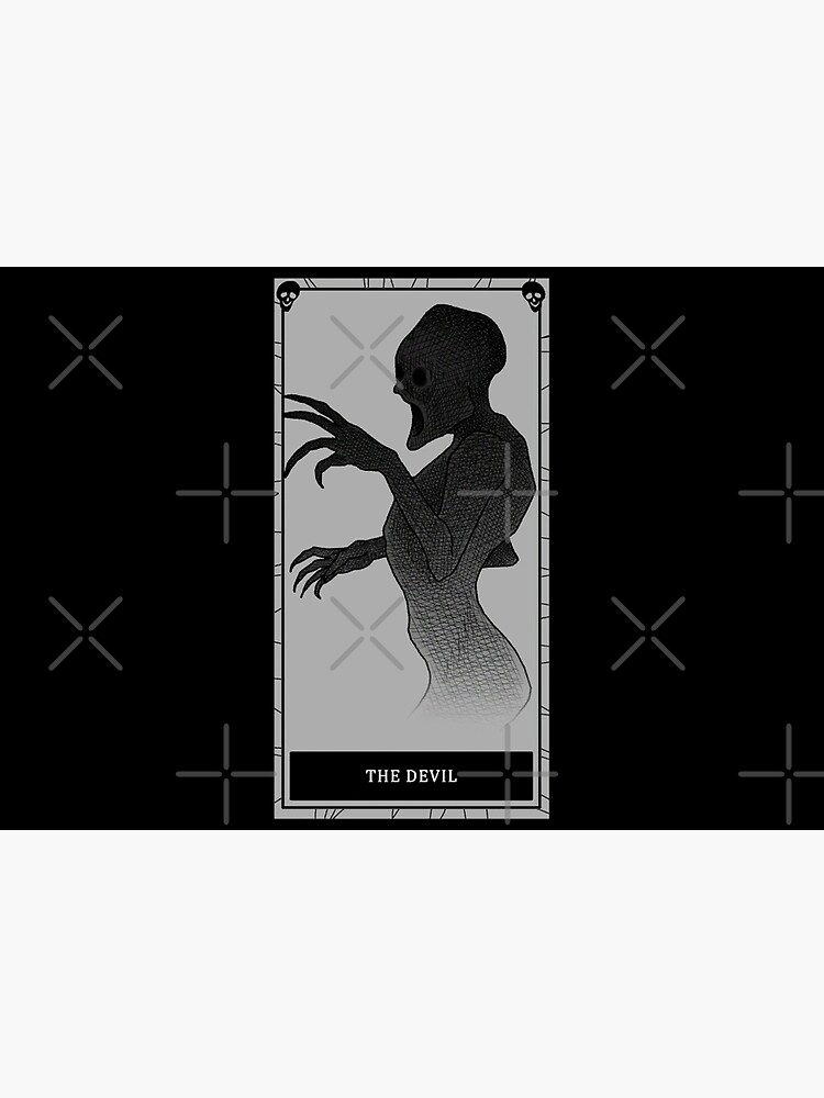 "Phasmophobia The Devil tarot card" Photographic Print for Sale by