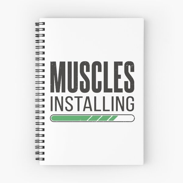 Item preview,  muscles installing designed and sold by 1White-Rabbit.