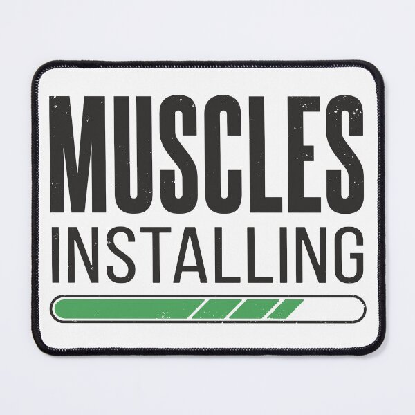 Item preview,  muscles installing designed and sold by 1White-Rabbit.