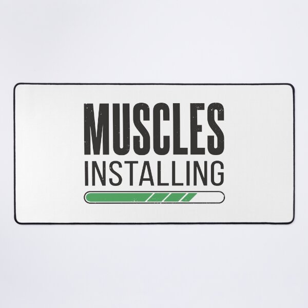 Item preview,  muscles installing designed and sold by 1White-Rabbit.