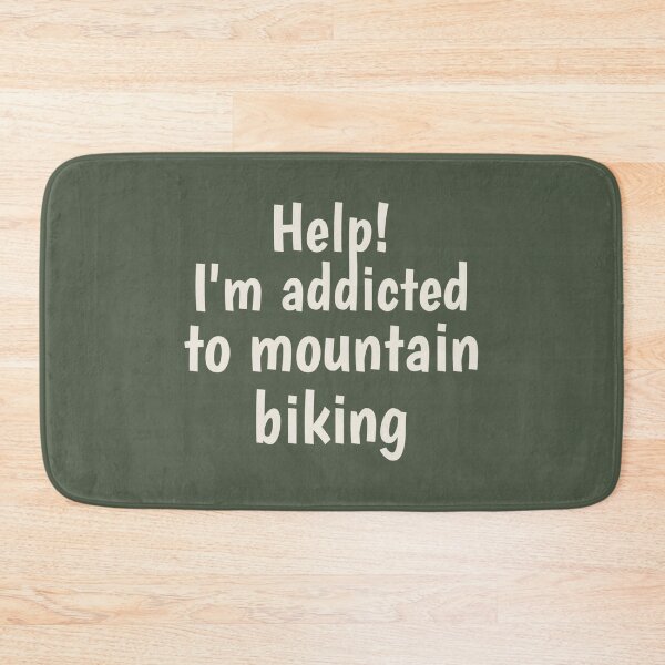 Item preview, Help! I'm Addicted To Mountain Biking, Great For Anyone Who Loves Mountain Biking designed and sold by TrulyEpoque.