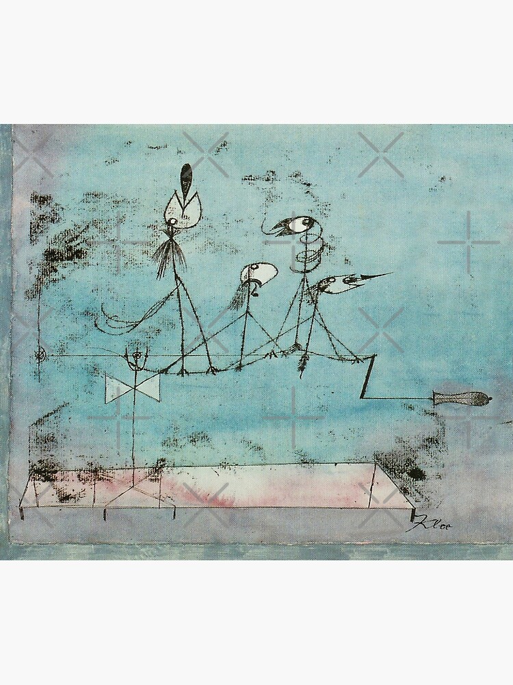 "Twittering Machine" w/ Signature | Paul Klee Twitter-inspired by Gascondi