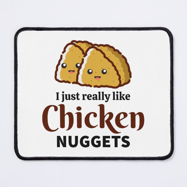 Item preview, Chicken Nugget Fast Food Funny Saying designed and sold by TastefulTees.