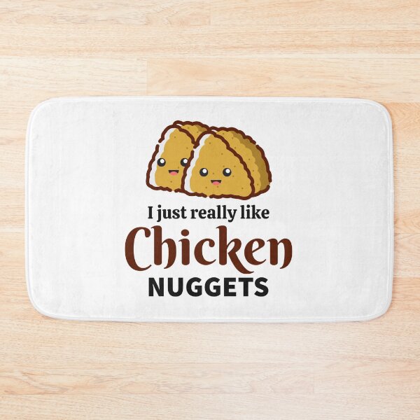 Item preview, Chicken Nugget Fast Food Funny Saying designed and sold by TastefulTees.