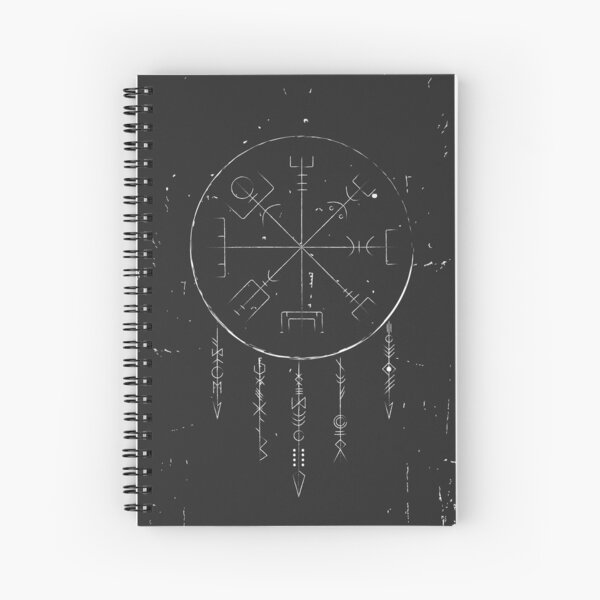 Rune Dreamcatcher Spiral Notebook
