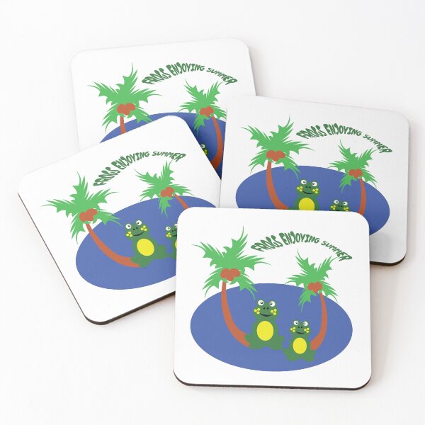 Item preview, FROGS ENJOYING SUMMER. designed and sold by RG786.