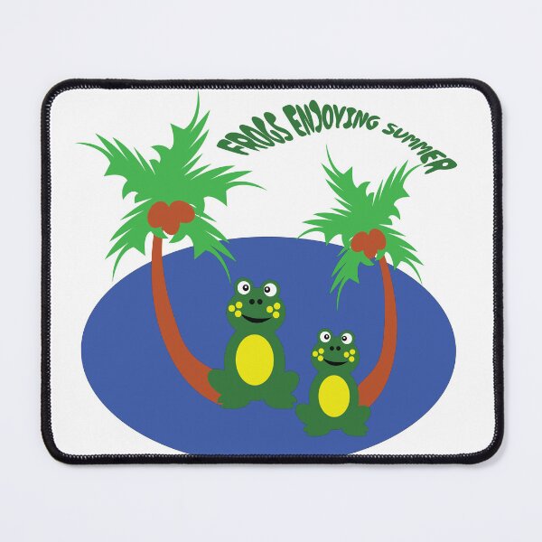 Item preview, FROGS ENJOYING SUMMER. designed and sold by RG786.