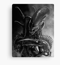 Xenomorph Metal Print