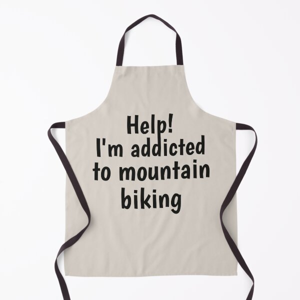 Item preview, Help! I'm Addicted To Mountain Biking Black Text , Great For Anyone Who Loves Mountain Biking designed and sold by TrulyEpoque.