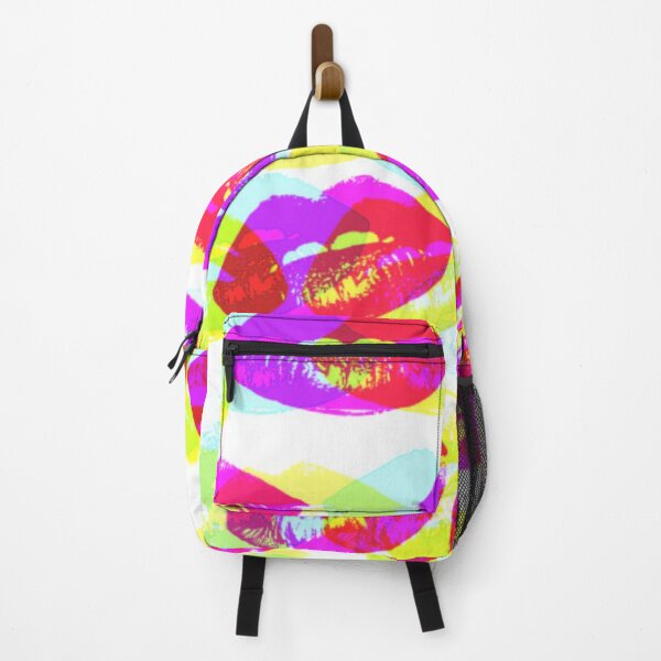 Item preview, Pop Art Inspired Technicolor Lips designed and sold by TotallyRetroArt.