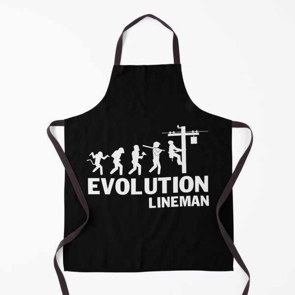 Item preview, funny evolution lineman designed and sold by BrennaEirlys.