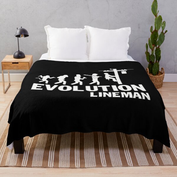 Item preview, funny evolution lineman designed and sold by BrennaEirlys.