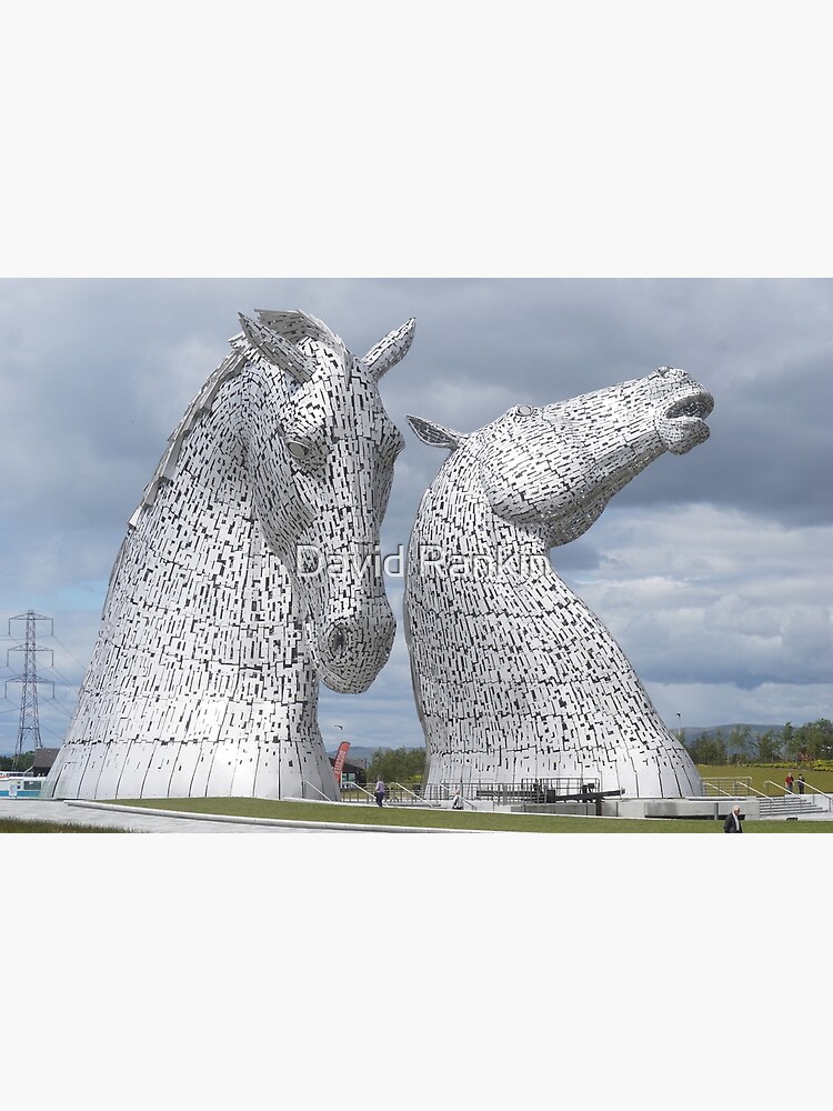 Thumbnail 3 of 3, Poster, The Kelpies gifts , Helix Park, Scotland designed and sold by David Rankin.