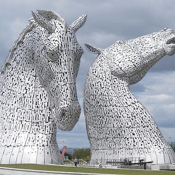 Artwork thumbnail, The Kelpies gifts , Helix Park, Scotland by goldyart