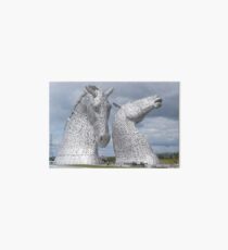 The Kelpies gifts , Helix Park, Scotland Art Board